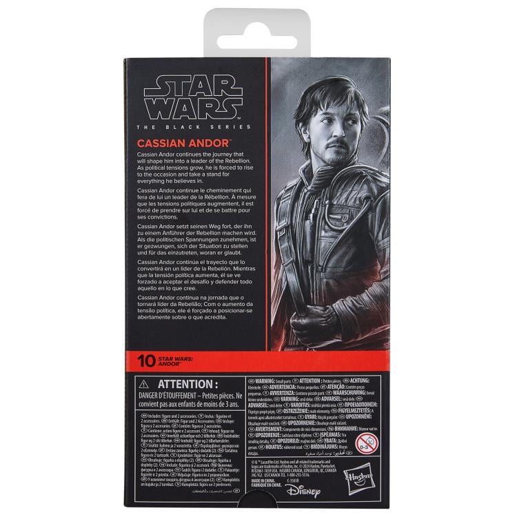 Cassian Andor (Andor) 6" Figure Star Wars: The Black Series