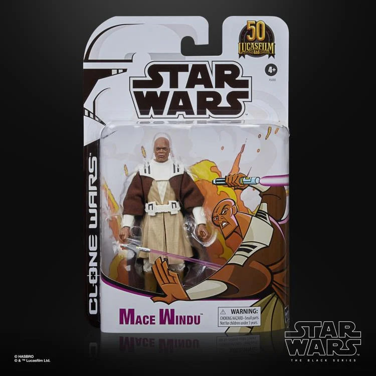 Star Wars: The Black Series - Mace Windu (Clone Wars) Exclusive
