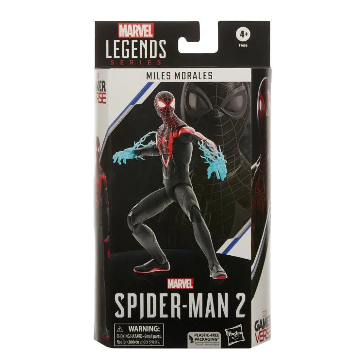 Miles Morales Figure Marvel's Spider-Man 2 Marvel Legends Gamerverse