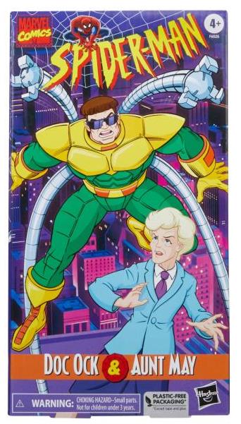 Doctor Octopus & Aunt May - Spider-Man Marvel Legends Exclusive VHS Two-Pack