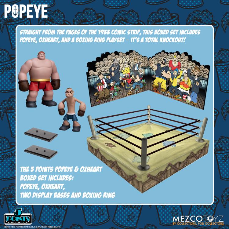 Popeye - Classic Comic Strip Popeye & Oxheart Boxed Set