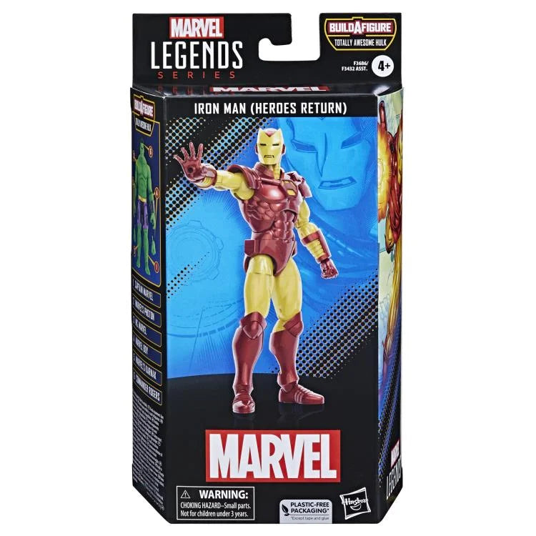 Iron Man (Heroes Return) Marvel Legends Totally Awesome Hulk BAF