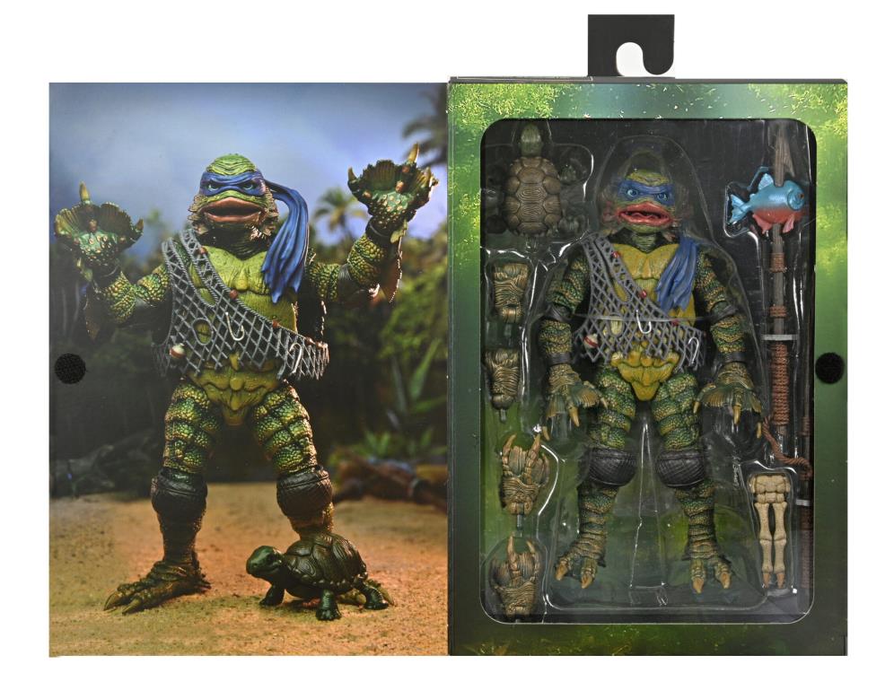 Leonardo as The Creature NECA Ultimate Universal Monsters x Teenage Mutant Ninja Turtles