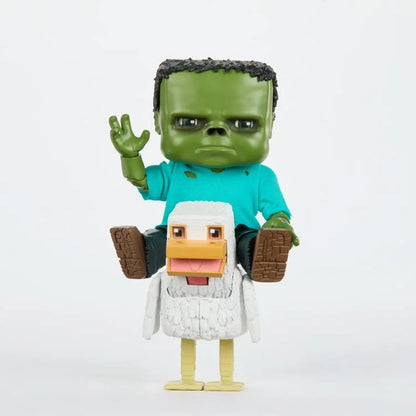 A Minecraft Movie Chicken Jockey Figure - view 2