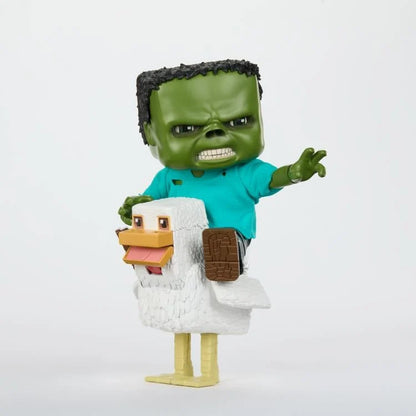 A Minecraft Movie Chicken Jockey Figure - view 3