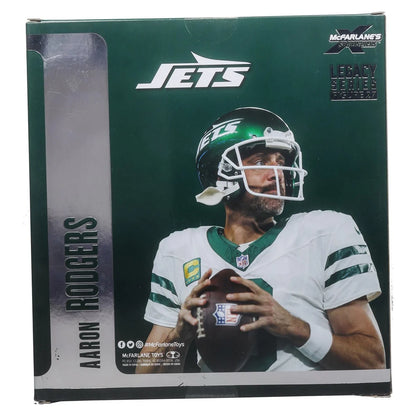 Aaron Rodgers (Black Jersey) Platinum Chase - New York Jets NFL SportsPicks 2024 Posed Figure