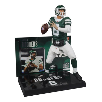Aaron Rodgers (Green Jersey) - New York Jets NFL SportsPicks 2024 Posed Figure