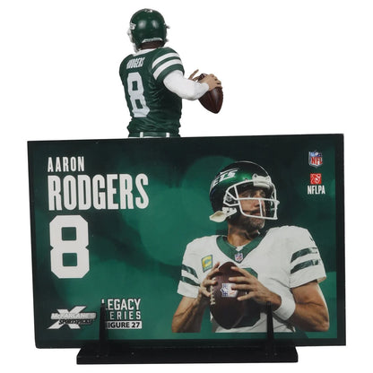 Aaron Rodgers (Green Jersey) - New York Jets NFL SportsPicks 2024 Posed Figure