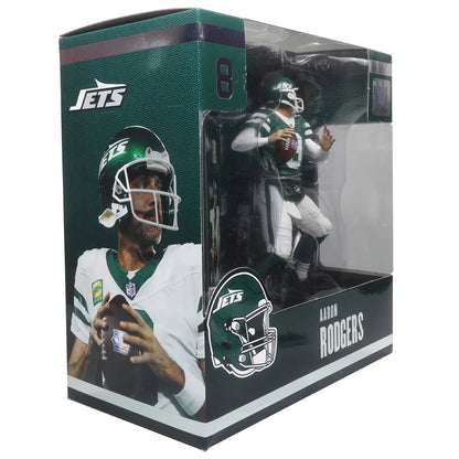 Aaron Rodgers (Green Jersey) - New York Jets NFL SportsPicks 2024 Posed Figure