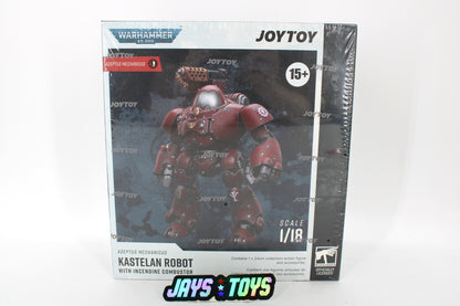 Warhammer 40k Adeptus Mechanicus Kastelan Robot with Incendine Combustor Action Figure (2023 JOYTOY) product image