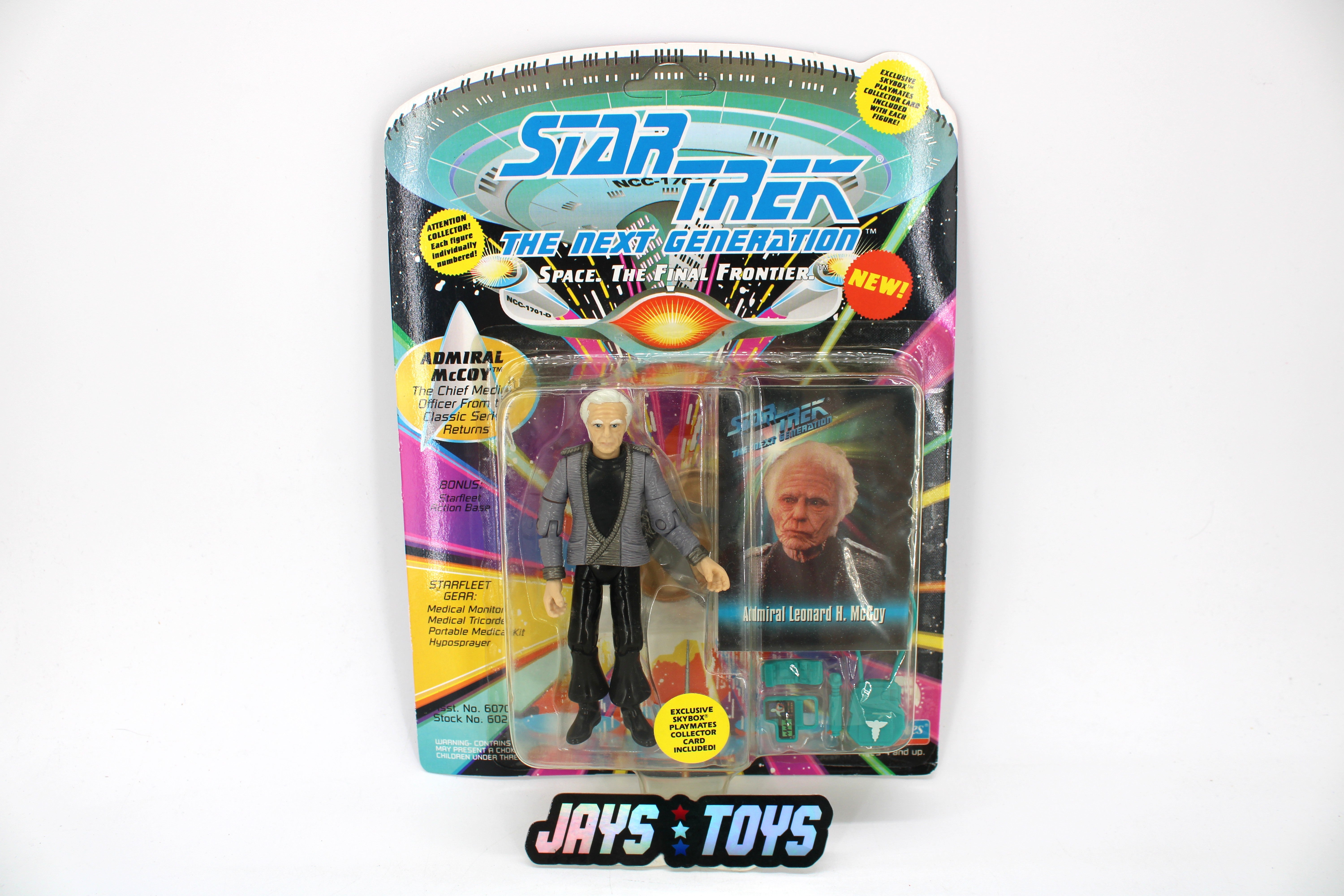 Leonard H. McCoy Star Trek TNG 4.5-Inch Action Figure | Jay's Toys