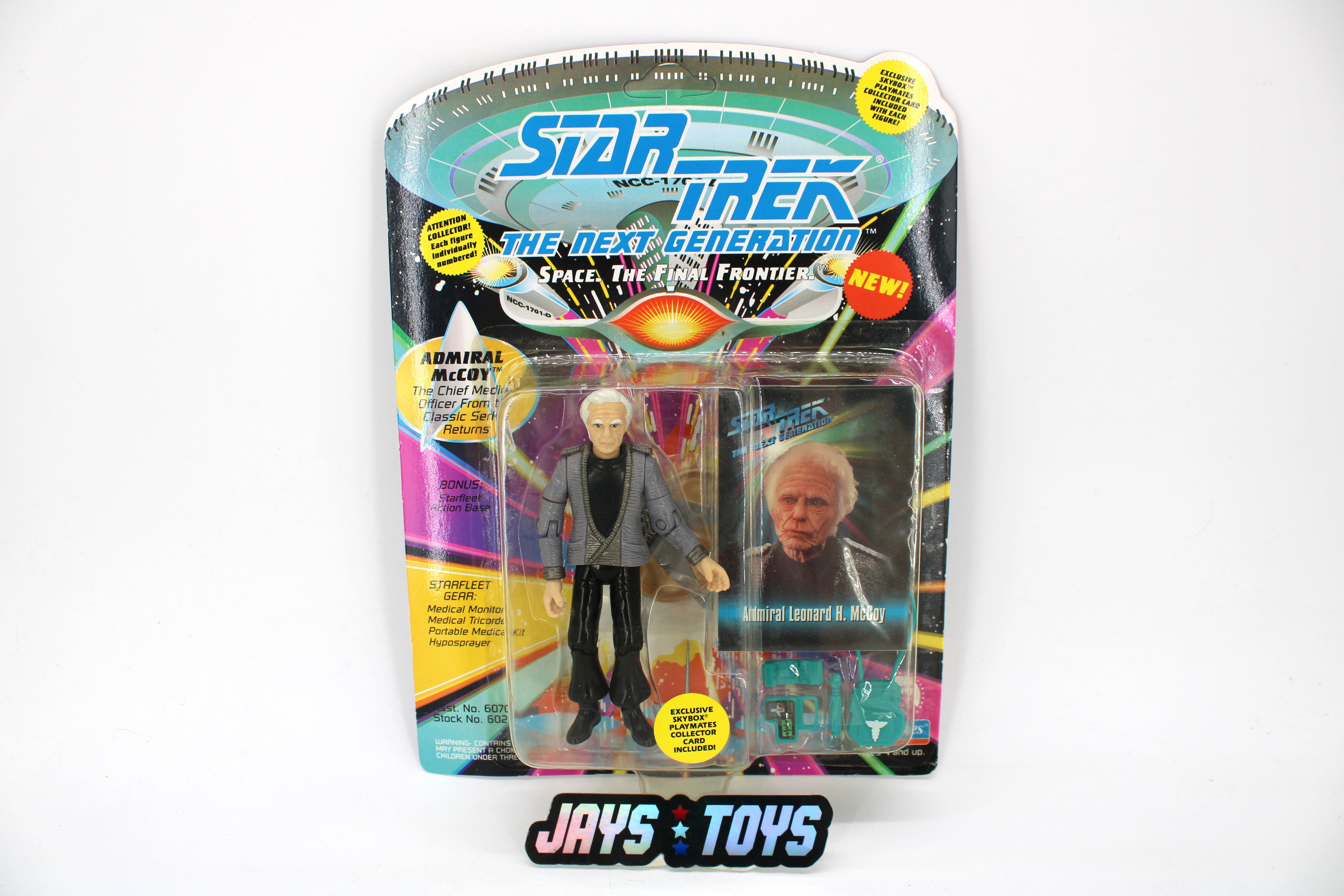 Playmates Toys Star Trek The Next Generation Admiral Leonard H. McCoy Action Figure (1993) product image