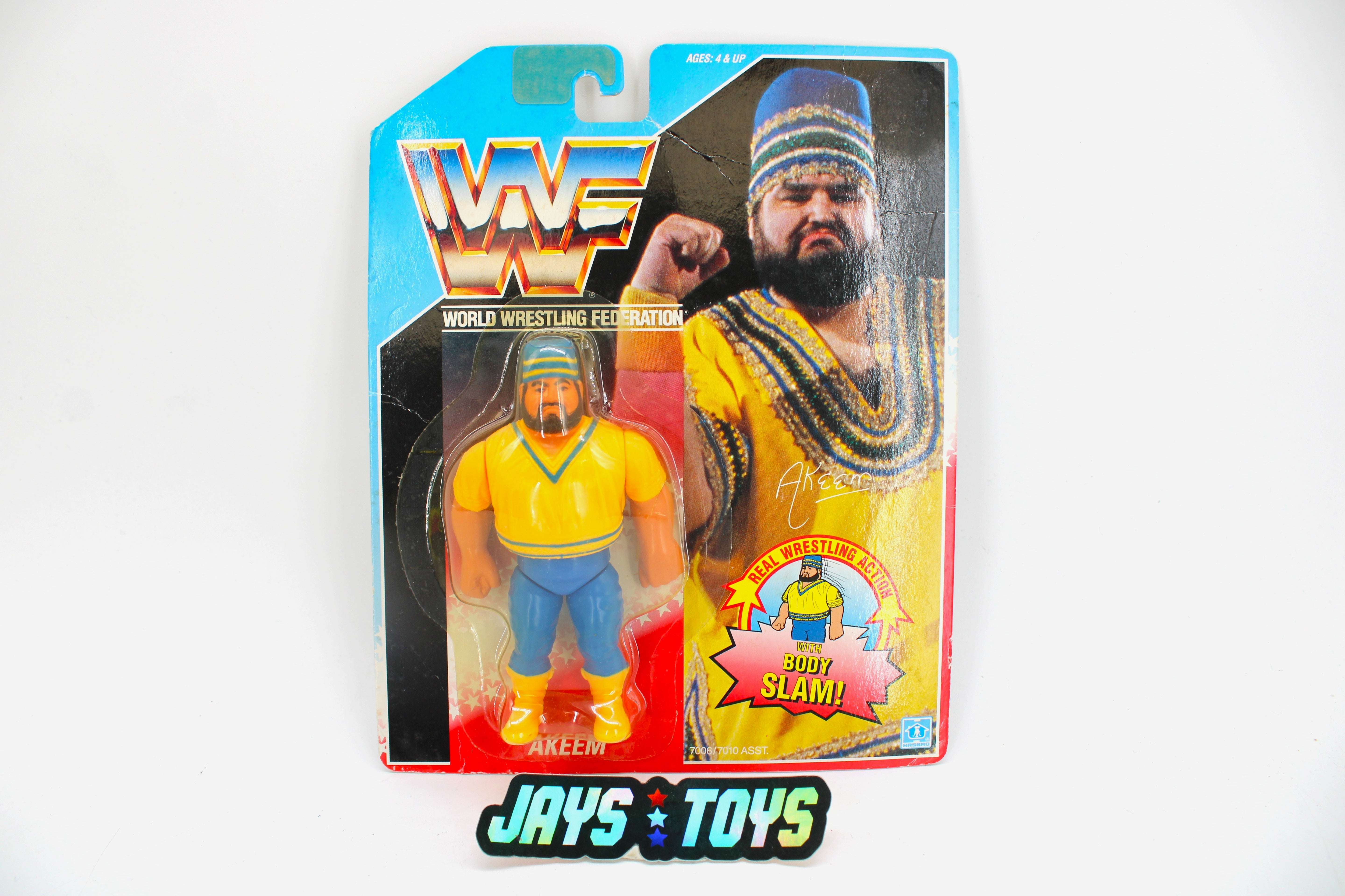 WWF Akeem Action Figure (1990) – Carded product image