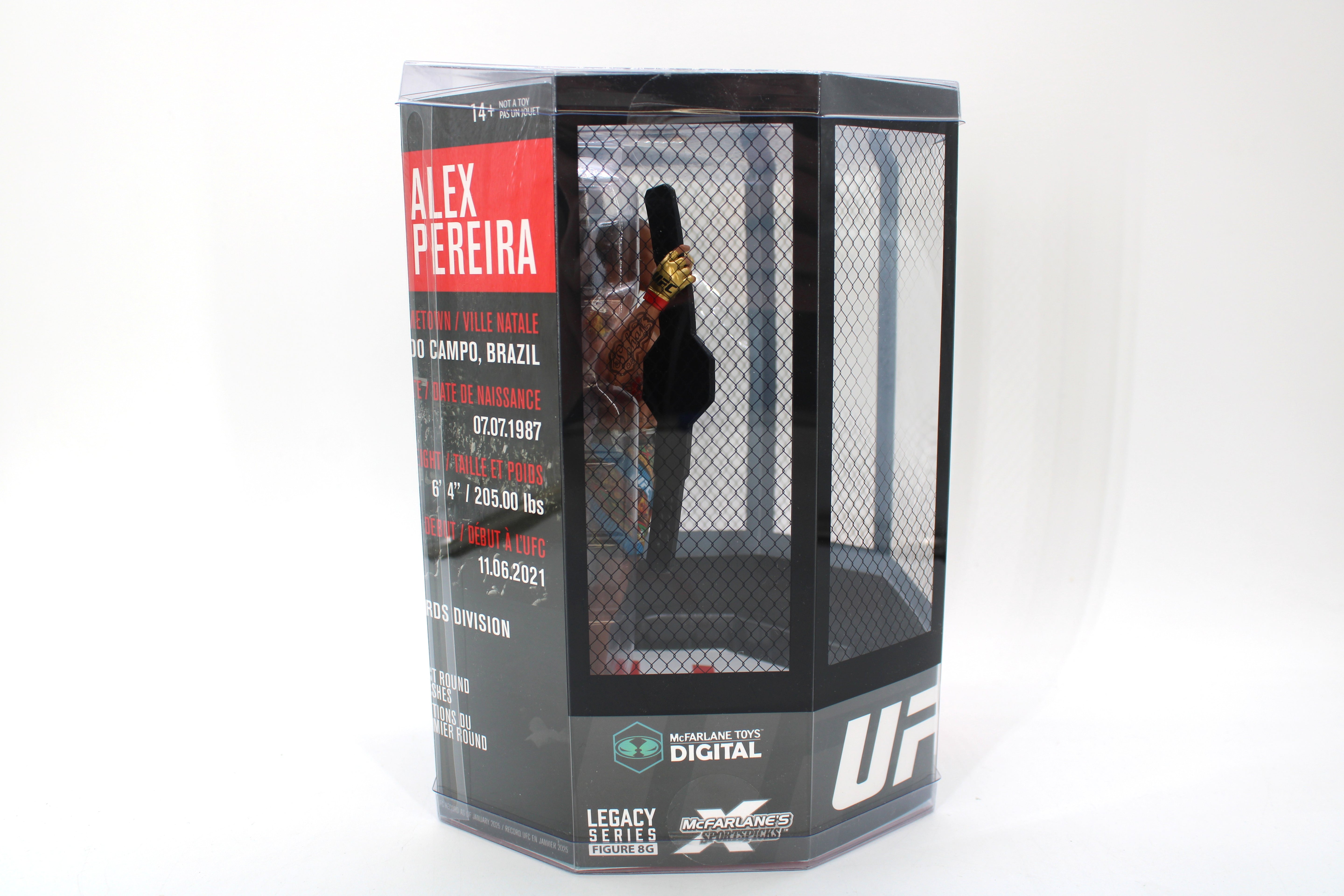 UFC Legacy Series Alex Pereira Action Figure (2025 McFarlane Toys) - view 4