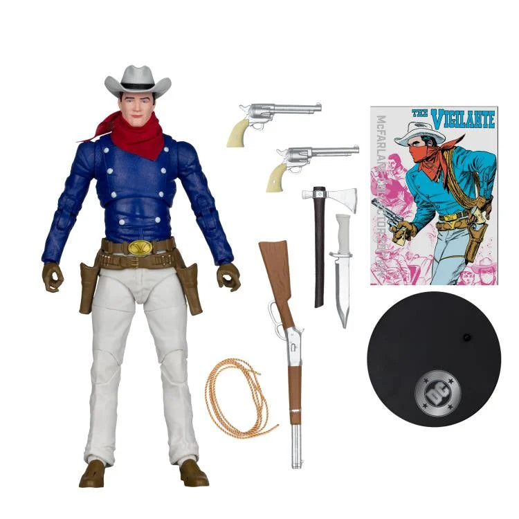 All-Star Squadron DC Multiverse Collector Edition Vigilante Action Figure (Platinum Chase) - view 4