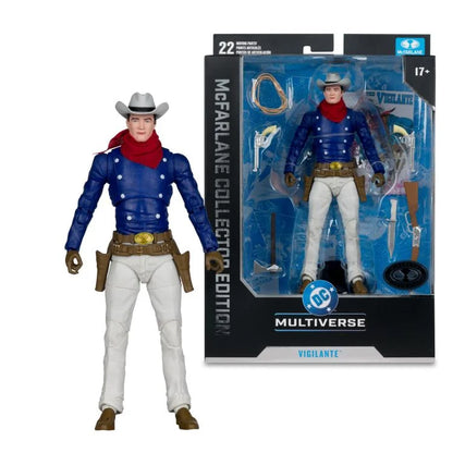 All-Star Squadron DC Multiverse Collector Edition Vigilante Action Figure (Platinum Chase) - view 5