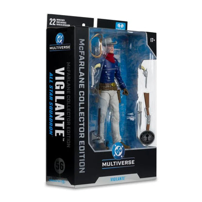 All-Star Squadron DC Multiverse Collector Edition Vigilante Action Figure (Platinum Chase) - view 7