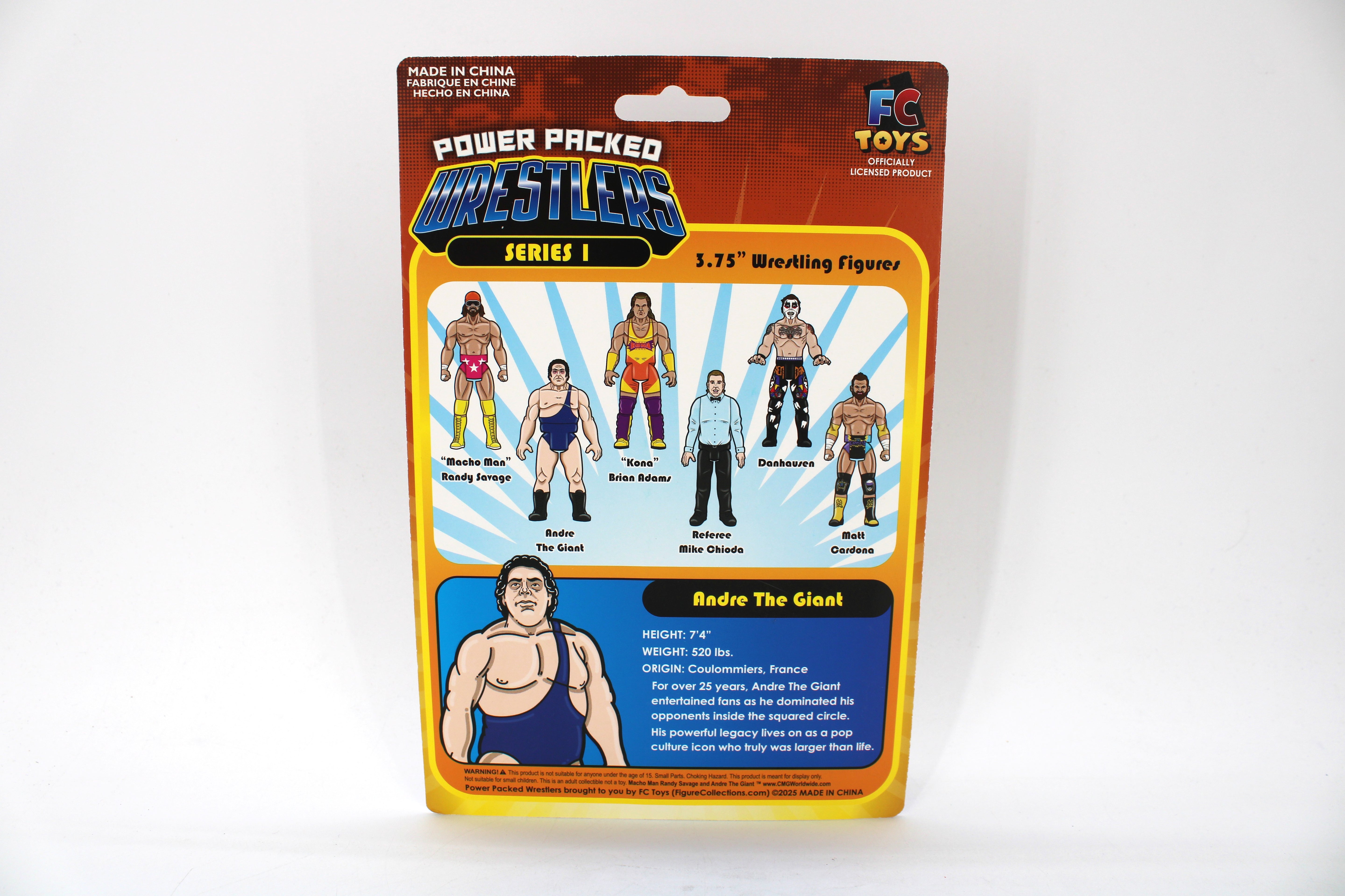FC Toys Power Packed Wrestlers Series 1 Andre the Giant Action Figure (2025) - view 2