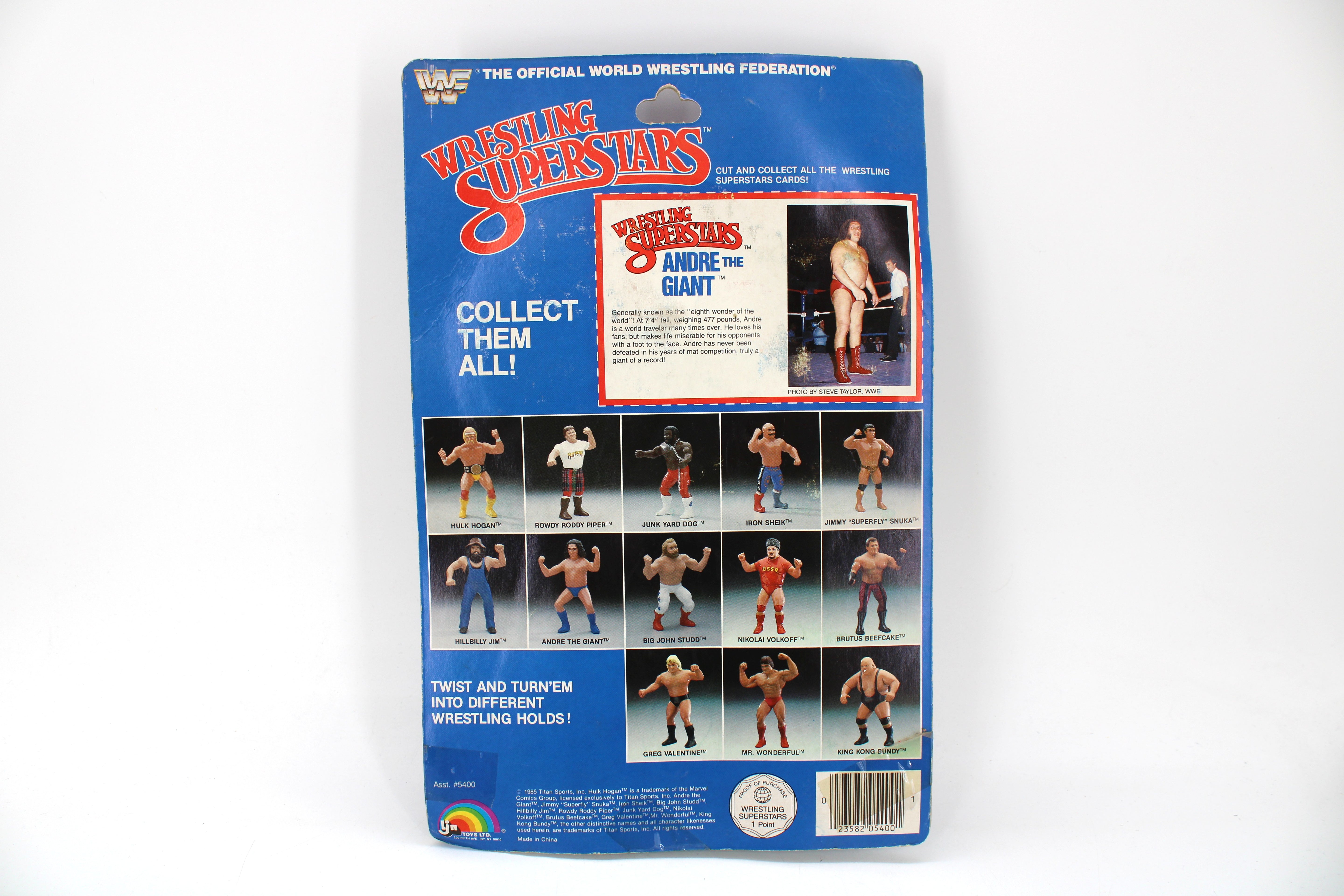 WWF Wrestling Superstars Andre the Giant Action Figure (1985) - view 2