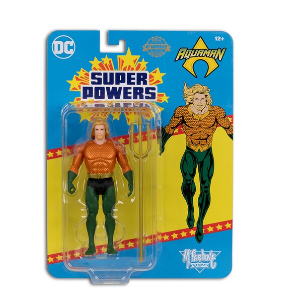 Aquaman Gold Edition Action Figure DC Comics DC Super Powers McFarlane Toys