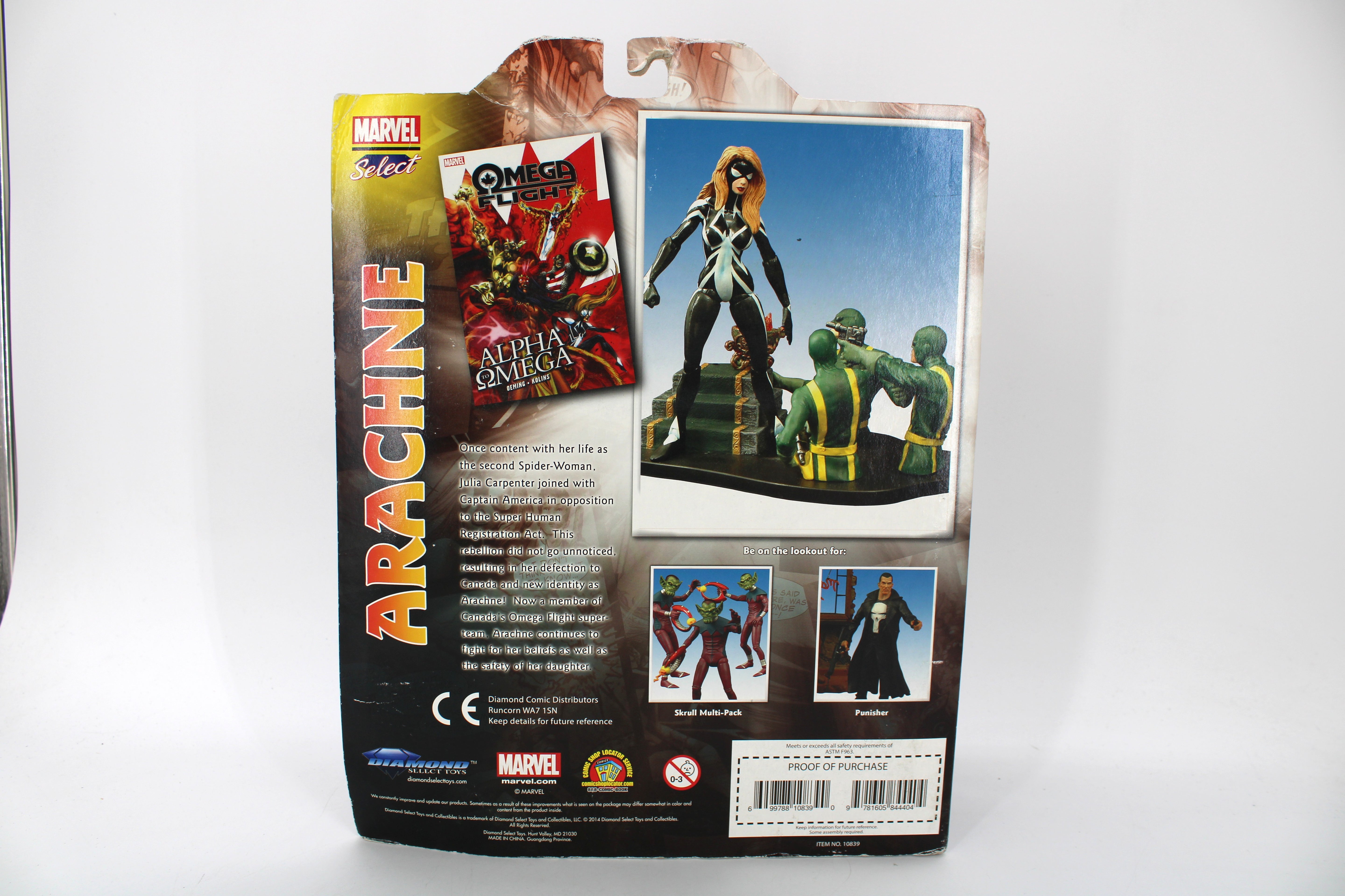 Marvel Select Arachne (Julia Carpenter) Action Figure (2014 Diamond Select Toys) - view 2