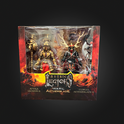 Mythic Legions: War of the Aetherblade - Gorgo Aetherblade & Attila Leossyr Two-Pack