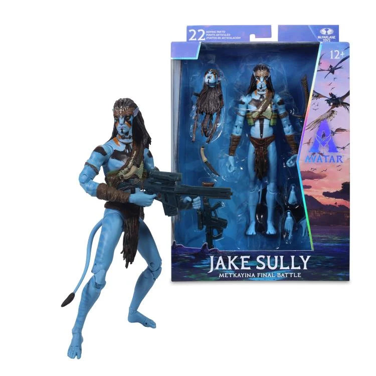 Avatar: Fire and Ash Jake Sully (Metkayina Final Battle) Action Figure