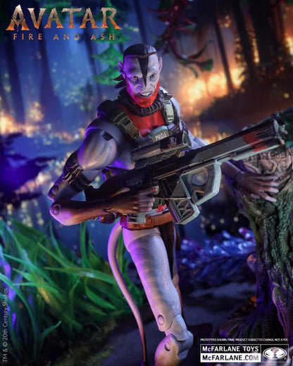 Avatar: Fire and Ash Recom Quaritch (Ash Warrior) Figure McFarlane Toys