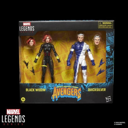 Avengers Marvel Legends Black Widow & Quicksilver Action Figure Two-Pack - view 12
