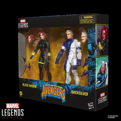 Avengers Marvel Legends Black Widow & Quicksilver Action Figure Two-Pack - view 13
