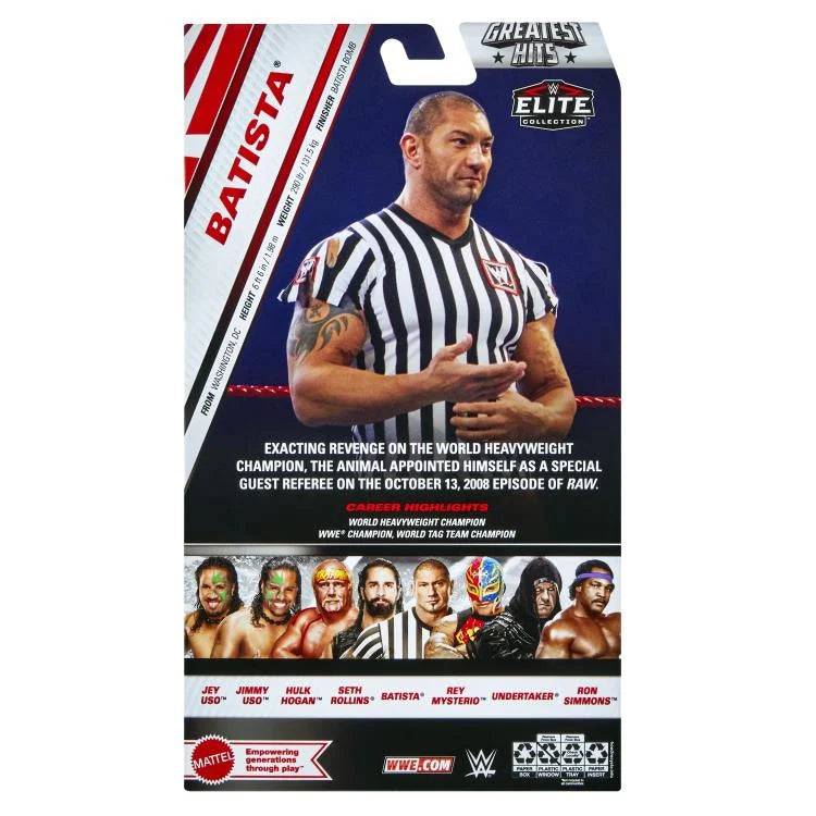Batista WWE Elite Collection Greatest Hits 2025