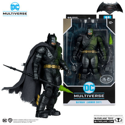 Batman (Armored Suit) Platinum Chase - Batman v Superman: Dawn of Justice DC Multiverse Action Figure