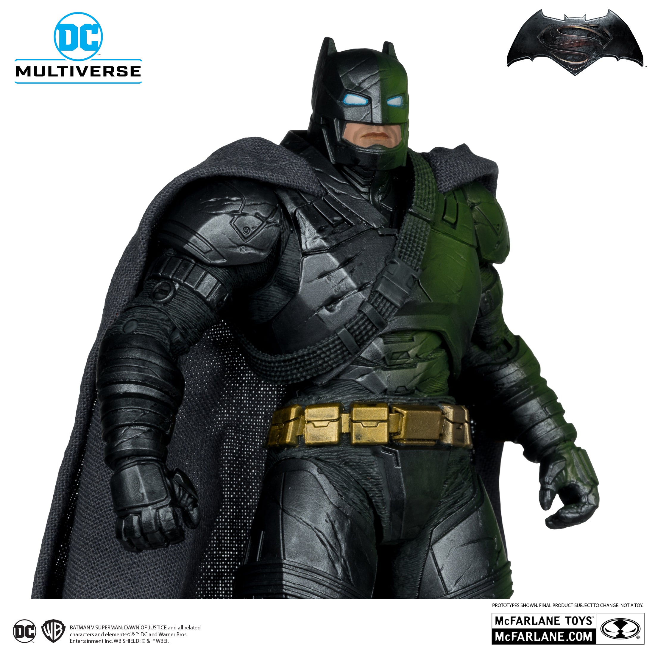 Batman (Armored Suit) Platinum Chase - Batman v Superman: Dawn of Justice DC Multiverse Action Figure