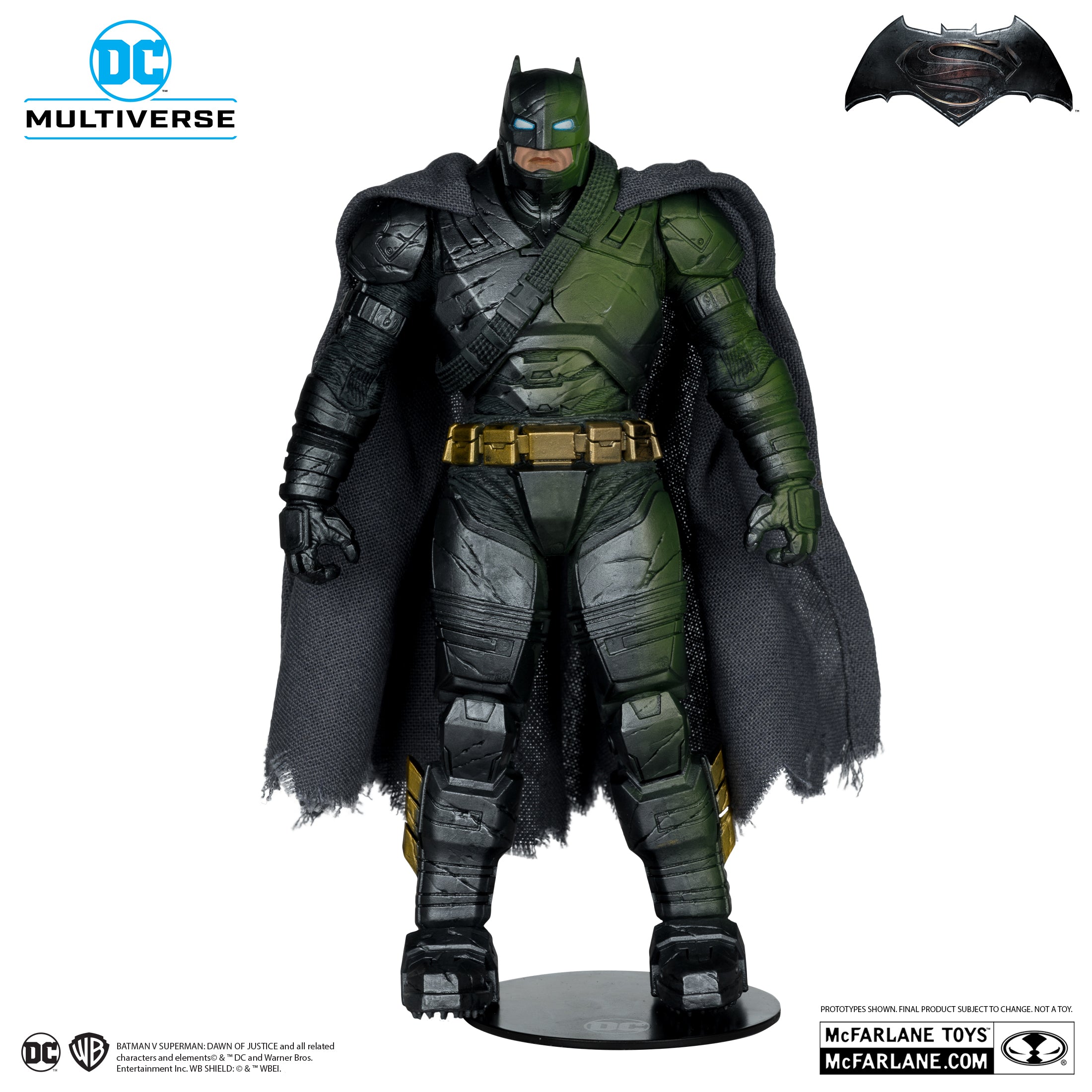 Batman (Armored Suit) Platinum Chase - Batman v Superman: Dawn of Justice DC Multiverse Action Figure