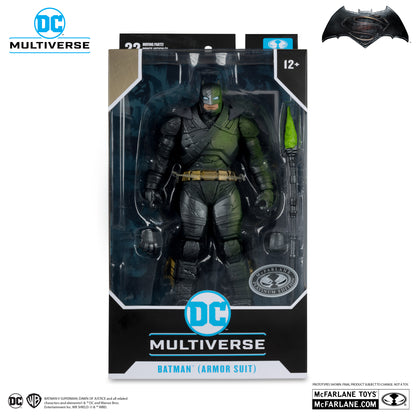 Batman (Armored Suit) Platinum Chase - Batman v Superman: Dawn of Justice DC Multiverse Action Figure