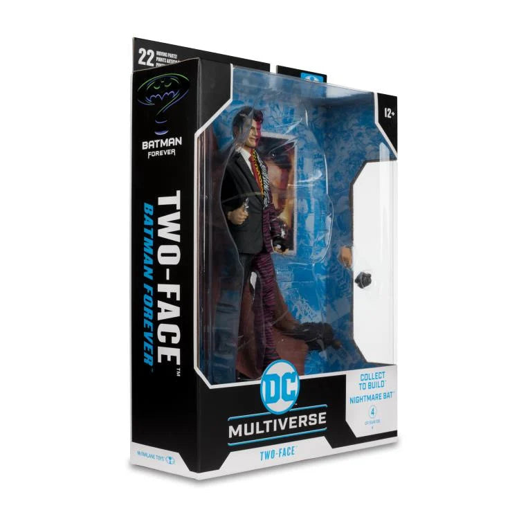 Batman Forever DC Multiverse Two-Face Action Figure (Collect to Build: Nightmare Bat)