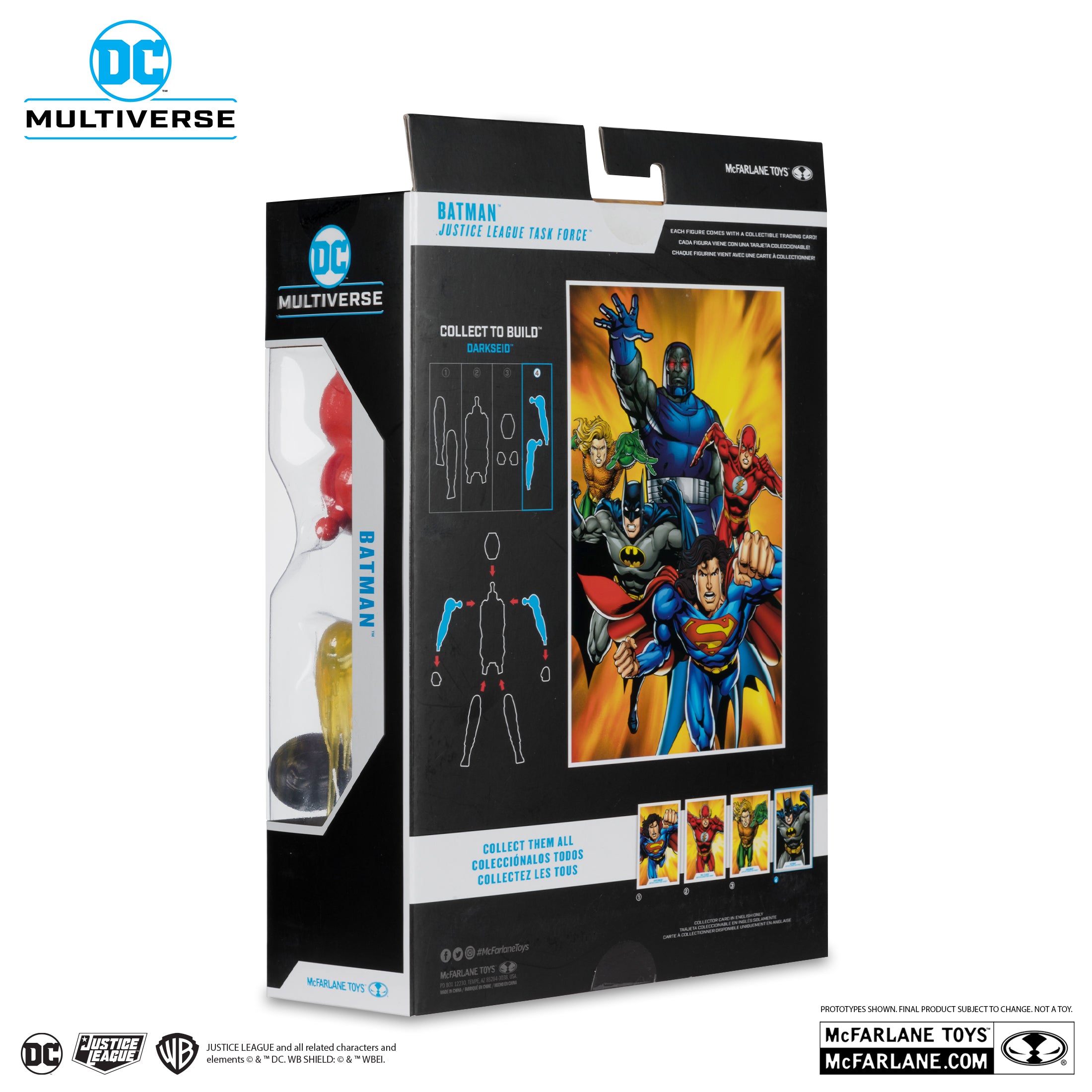 Batman (Platinum Edition) Justice League Task Force DC Multiverse Action Figure (Collect to Build: Darkseid)