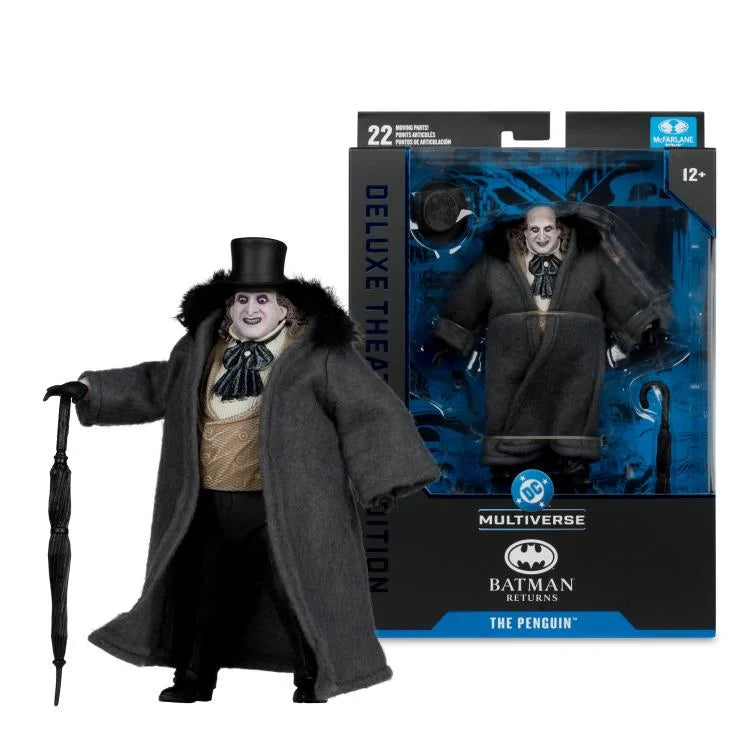 The Penguin Batman Returns DC Multiverse (Deluxe Theatrical Edition) Action Figure (Preorder - Limited to 1 Per Customer)