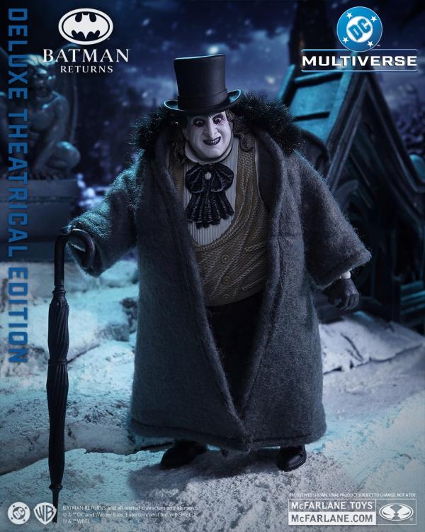 The Penguin Batman Returns DC Multiverse (Deluxe Theatrical Edition) Action Figure (Preorder - Limited to 1 Per Customer)