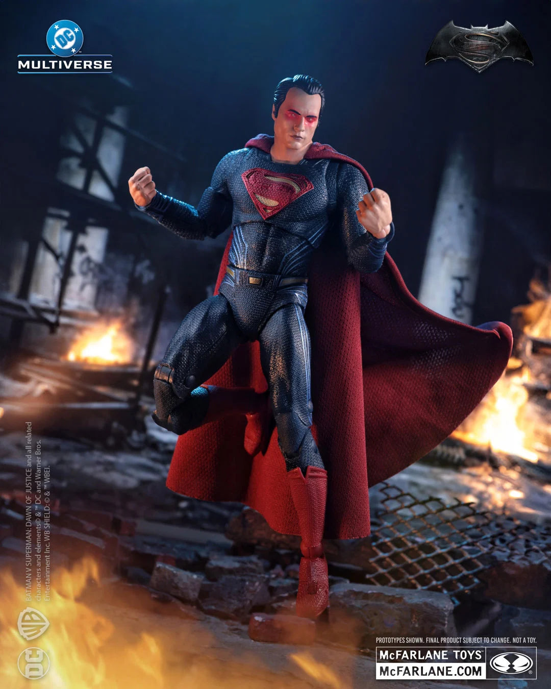 Batman v Superman: Dawn of Justice DC Multiverse Superman (Heat Vision) Action Figure product image