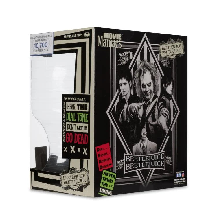 Beetlejuice Beetlejuice Movie Maniacs 6" Limited Edition Figure
