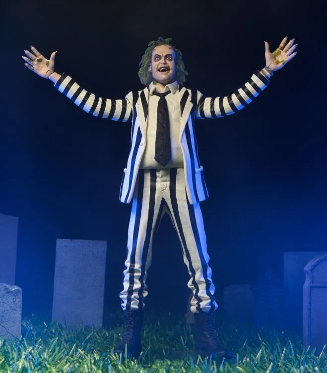 Beetlejuice (Black and White Suit) Action Figure