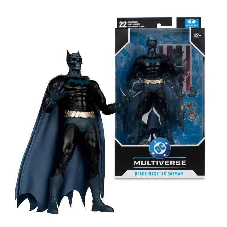 Black Mask as Batman Beneath the Mask DC Multiverse Action Figure