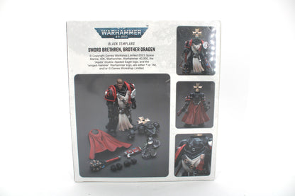 Warhammer 40,000 Black Templars Sword Brethren Brother Dragen Action Figure (2023 JOYTOY) - view 2