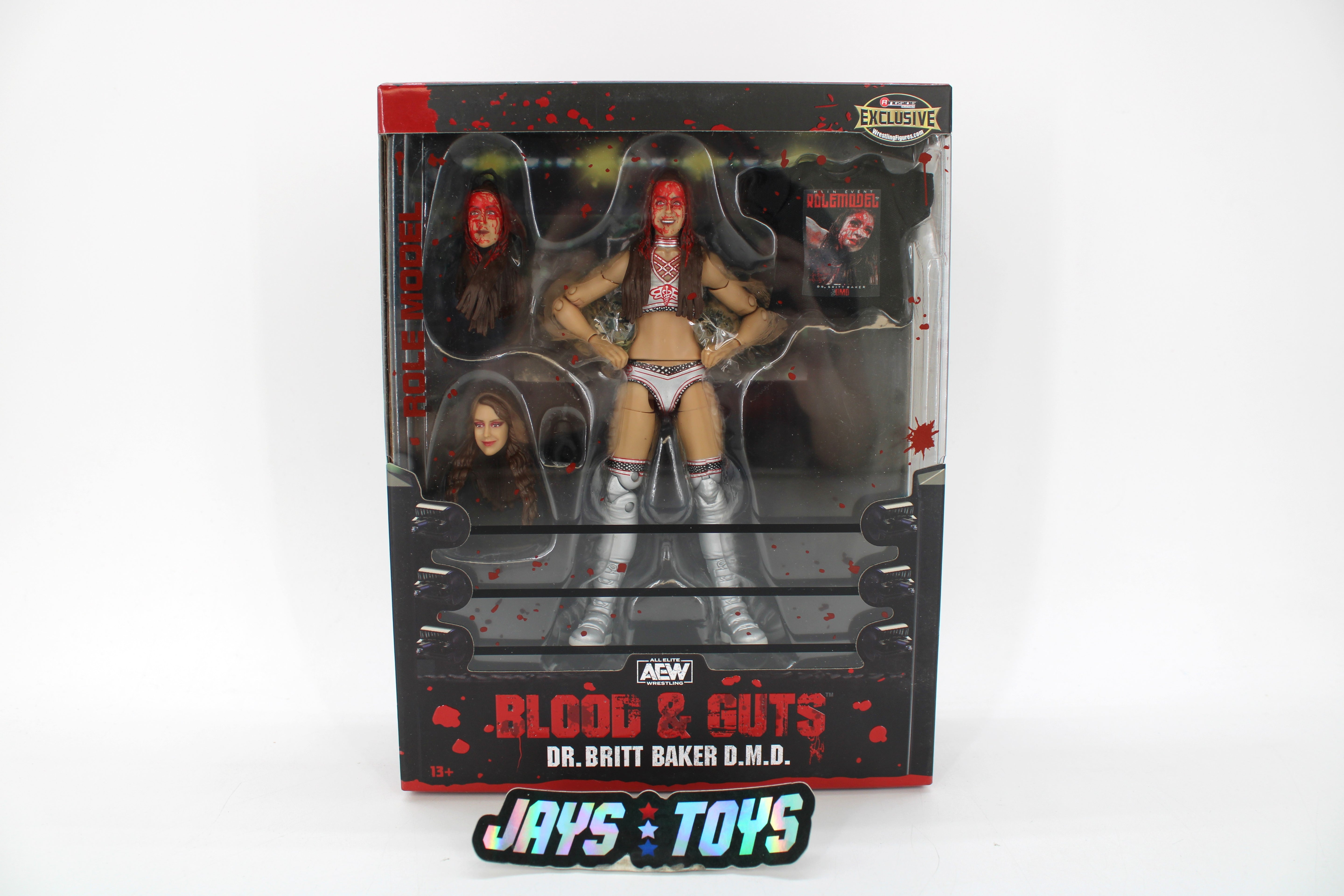 AEW Blood & Guts Dr. Britt Baker D.M.D. Action Figure - Ringside Collectibles Exclusive (2021) product image