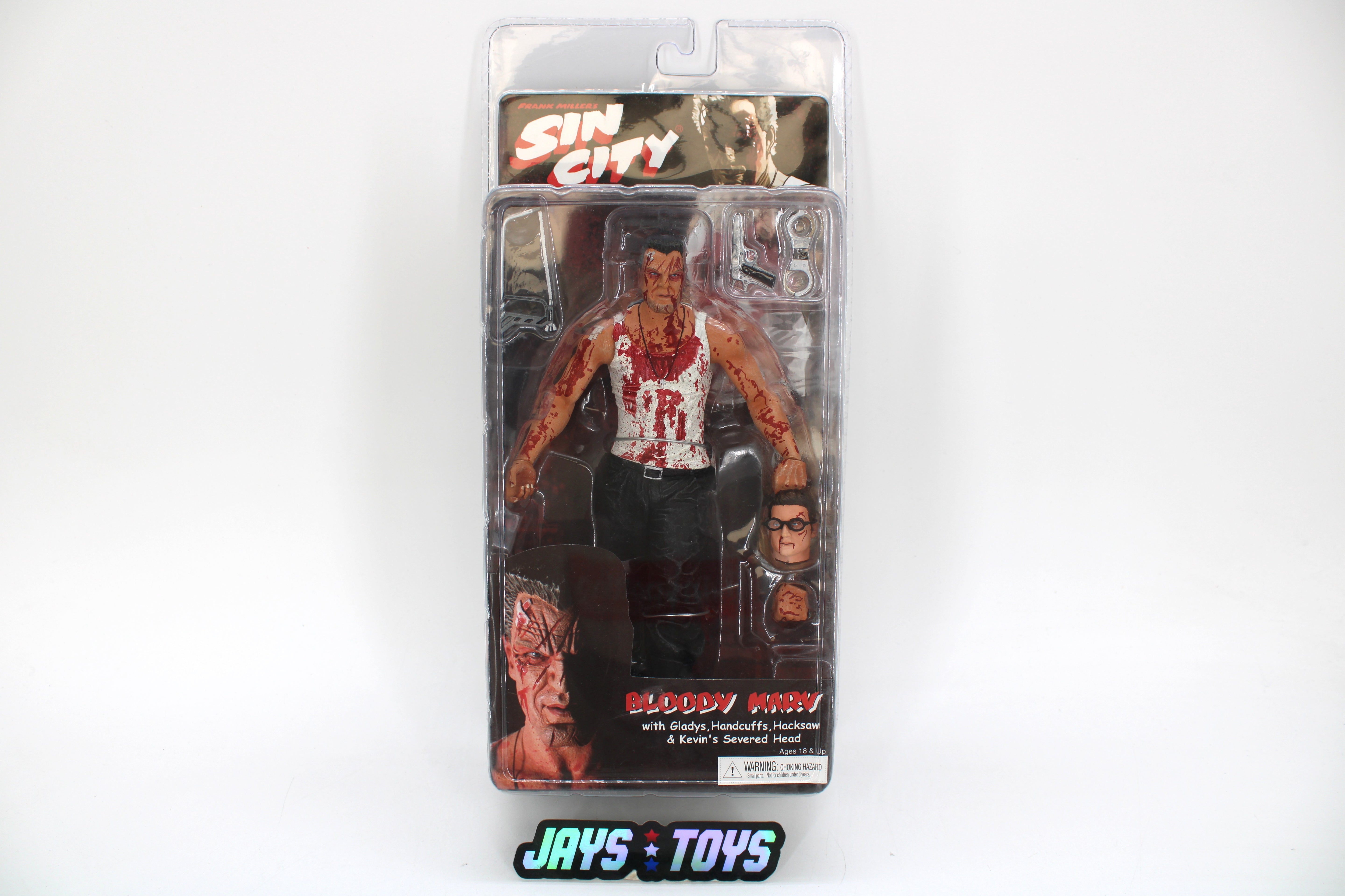 Reel Toys Sin City Series 1 Bloody Marv Action Figure (2005 NECA) product image