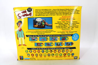 The Simpsons Bowl-A-Rama with Pin Pal Apu Action Figure Set (2001 Playmates Toys) - view 2