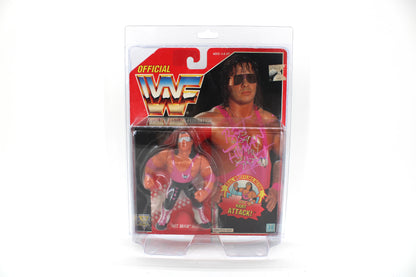 WWF Bret "Hit Man" Hart Signed Action Figure with COA (1993) - view 6
