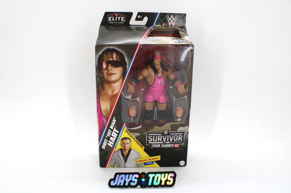WWE Survivor Series Bret "Hit Man" Hart Action Figure (Nick Aldis BAF) (2025 Mattel) product image