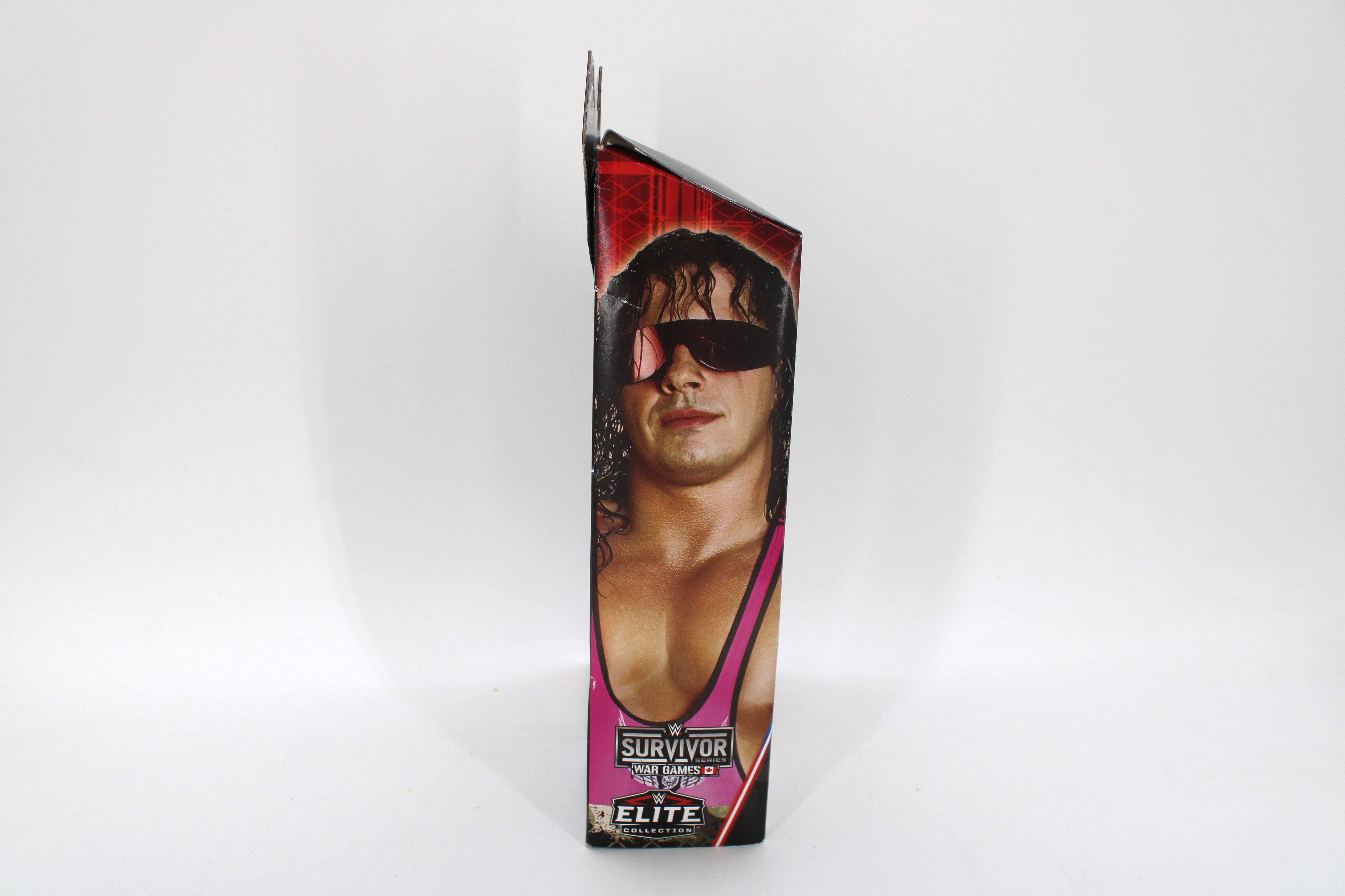 WWE Survivor Series Bret "Hit Man" Hart Action Figure (Nick Aldis BAF) (2025 Mattel) - view 4